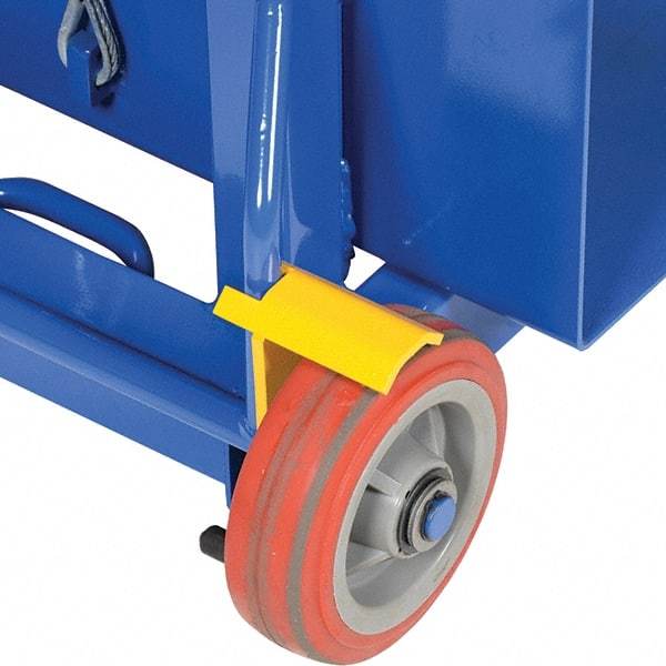 Vestil - Floor Lock for 2" Diam Caster Wheels - 1" Retracted Clearance - Makers Industrial Supply