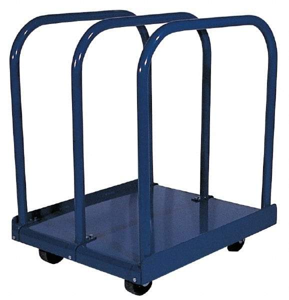 Vestil - 4,000 Lb Capacity Steel Panel Cart - Steel Deck, 29-1/2" OAW - Makers Industrial Supply