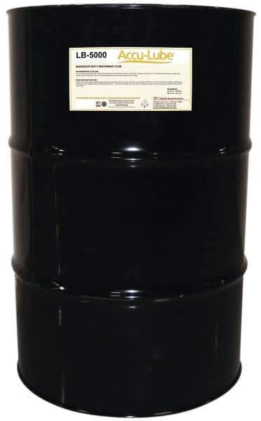 Accu-Lube - Accu-Lube LB-5000, 55 Gal Drum Cutting & Sawing Fluid - Natural Ingredients, For Machining - Makers Industrial Supply