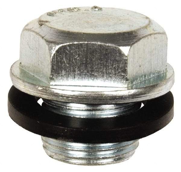 Dorman - Standard Oil Drain Plug with Gasket - M16.4x1.33 Thread, O-Ring Gasket - Makers Industrial Supply