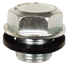 Dorman - Standard Oil Drain Plug with Gasket - M16.4x1.33 Thread, O-Ring Gasket - Makers Industrial Supply