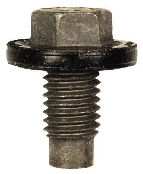 Dorman - Pilot Point Oil Drain Plug - M12x1.75 Thread, Molded Gasket - Makers Industrial Supply