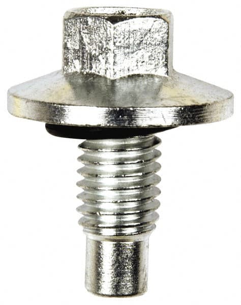 Dorman - Pilot Point Oil Drain Plug with Gasket - M12x1.75 Thread, Inset Gasket - Makers Industrial Supply