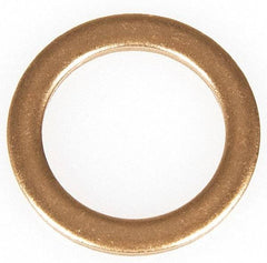 Dorman - 1/2 SAE, 1/2" ID x 3/4" OD Oil Drain Plug Gasket - 3/32" Thick, Copper - Makers Industrial Supply