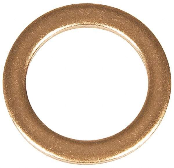 Dorman - 5/8 SO, 11/16 SAE, 11/16" ID x 1-1/16" OD Oil Drain Plug Gasket - 3/32" Thick, Copper - Makers Industrial Supply