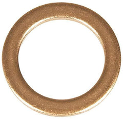 Dorman - 5/8 SO, 11/16 SAE, 11/16" ID x 1-1/16" OD Oil Drain Plug Gasket - 3/32" Thick, Copper - Makers Industrial Supply