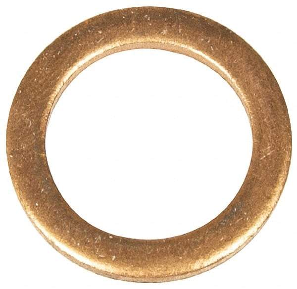 Dorman - 1/2 DO, 1/2 TO, 9/16 SAE, 9/16" ID x 13/16" OD Oil Drain Plug Gasket - 3/32" Thick, Copper - Makers Industrial Supply