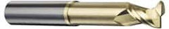 Accupro - 1" Diam 2 Flute Solid Carbide 0.03" Corner Radius End Mill - Makers Industrial Supply