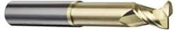 Accupro - 1/2" Diam 2 Flute Solid Carbide 0.06" Corner Radius End Mill - Makers Industrial Supply