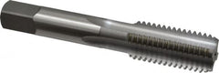 OSG - 3/4-10 UNC 2B/3B 4 Flute Bright Finish High Speed Steel Straight Flute Standard Hand Tap - Bottoming, Right Hand Thread, 4-1/4" OAL, 2" Thread Length, H5 Limit, Oversize - Makers Industrial Supply