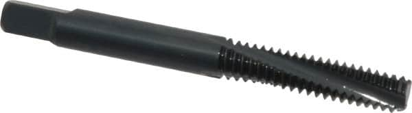 OSG - 1/4-20 UNC 3 Flute 3B Bottoming Spiral Flute Tap - Powdered Metal, Oxide Finish, 2-1/2" OAL, Right Hand Flute, Right Hand Thread, H3, Series 313NI - Makers Industrial Supply