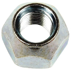 Dorman - 7/16-20 Zinc Finish Open Wheel Nut - 3/4" Hex, 9/16" OAL - Makers Industrial Supply