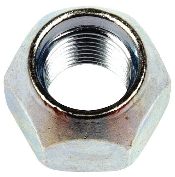 Dorman - 1/2-20 Zinc Finish Open Wheel Nut - 13/16" Hex, 5/8" OAL, 60° Seat Angle - Makers Industrial Supply