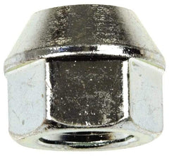 Dorman - M14-1.5 Yellow Zinc Finish Open Wheel Nut - 22mm Hex, 20.5mm OAL, 60° Seat Angle - Makers Industrial Supply