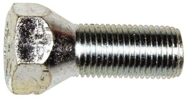 Dorman - 1/2-20, 3/4" Hex Wheel Bolt - 1" Thread Length, 60° Seat Angle - Makers Industrial Supply