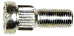 Dorman - 7/16-20 Serrated Bolt Wheel Stud - 0.564" Knurl, 1-5/16" OAL, 3/8" Shoulder Length - Makers Industrial Supply