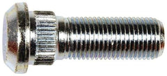 Dorman - 1/2-20 Serrated Bolt Wheel Stud - 0.63" Knurl, 1-17/32" OAL, 3/8" Shoulder Length - Makers Industrial Supply