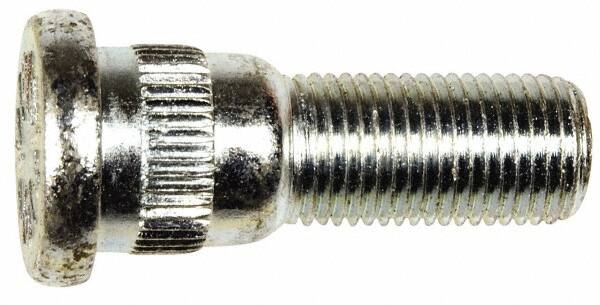 Dorman - 1/2-20 Serrated Bolt Wheel Stud - 0.673" Knurl, 1-19/32" OAL, 9/16" Shoulder Length - Makers Industrial Supply