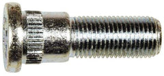 Dorman - 1/2-20 Serrated Bolt Wheel Stud - 5/8" Knurl, 1-5/8" OAL, 15/32" Shoulder Length - Makers Industrial Supply