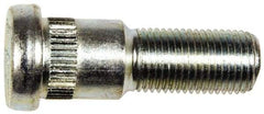 Dorman - 1/2-20 Serrated Bolt Wheel Stud - 5/8" Knurl, 1-11/16" OAL, 5/8" Shoulder Length - Makers Industrial Supply