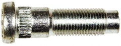 Dorman - 1/2-20 Serrated Bolt Wheel Stud - 0.56" Knurl, 2" OAL, 23/32" Shoulder Length - Makers Industrial Supply