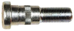 Dorman - 1/2-20 Serrated Bolt Wheel Stud - 5/8" Knurl, 2" OAL, 7/8" Shoulder Length - Makers Industrial Supply