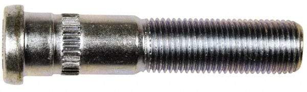 Dorman - 9/16-18 Serrated Bolt Wheel Stud - 0.63" Knurl, 2-25/32" OAL, 1-1/8" Shoulder Length - Makers Industrial Supply