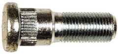 Dorman - 1/2-20 Serrated Bolt Wheel Stud - 0.621" Knurl, 1-5/8" OAL, 17/32" Shoulder Length - Makers Industrial Supply