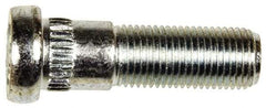 Dorman - 1/2-20 Serrated Bolt Wheel Stud - 0.568" Knurl, 1-11/16" OAL, 5/8" Shoulder Length - Makers Industrial Supply