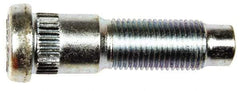 Dorman - 1/2-20 Serrated Bolt Wheel Stud - 0.589" Knurl, 1-15/16" OAL, 5/8" Shoulder Length - Makers Industrial Supply