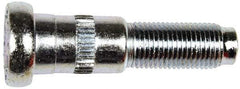 Dorman - 1/2-20 Serrated Bolt Wheel Stud - 5/8" Knurl, 2-1/4" OAL, 15/16" Shoulder Length - Makers Industrial Supply