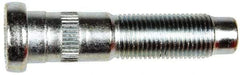 Dorman - 9/16-18 Serrated Bolt Wheel Stud - 0.62" Knurl, 2-5/8" OAL, 1" Shoulder Length - Makers Industrial Supply