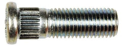 Dorman - M12-1.5 Serrated Bolt Wheel Stud - 12.5mm Knurl, 39.5mm OAL, 11.5mm Shoulder Length - Makers Industrial Supply