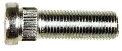 Dorman - M14-1.5 Serrated Bolt Wheel Stud - 16mm Knurl, 45.5mm OAL, 8.5mm Shoulder Length - Makers Industrial Supply