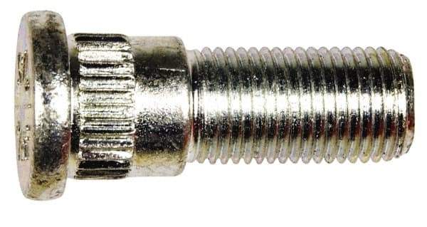 Dorman - 1/2-20 Serrated Bolt Wheel Stud - 0.618" Knurl, 1-15/32" OAL, 31/64" Shoulder Length - Makers Industrial Supply