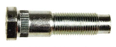 Dorman - 1/2-20 Serrated Bolt Wheel Stud - 0.585" Knurl, 2" OAL, 3/4" Shoulder Length - Makers Industrial Supply