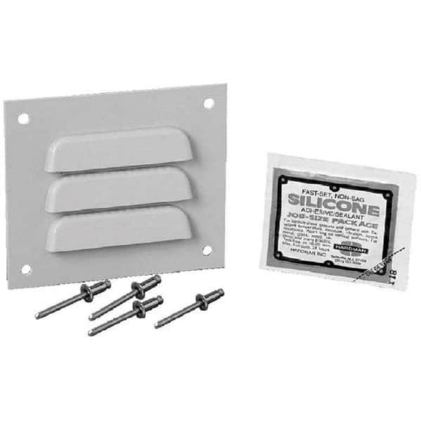 Wiegmann - Electrical Enclosure Accessories For Use With: Enclosures Accessory Type: Louver Plate Kit - Makers Industrial Supply