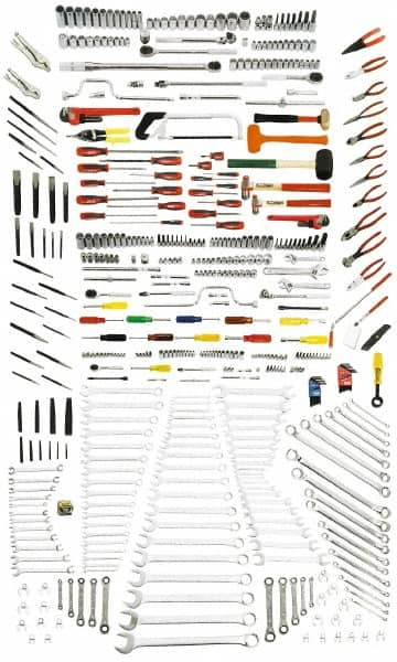 Proto - 497 Piece Mechanic's Tool Set - Tools Only - Makers Industrial Supply