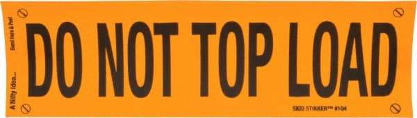 Nifty Products - DO NOT TOP LOAD Shipping Label - 10" High x 3" Wide - Makers Industrial Supply