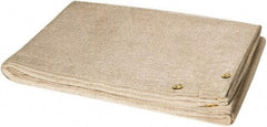 Steiner - 10' High x 8' Wide x 0.035" Thick Fiberglass Welding Blanket - Tan, Grommet - Makers Industrial Supply