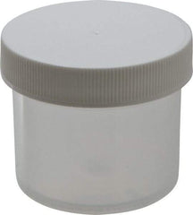 Dynalon Labware - 2 oz Jar - Polypropylene, Translucent, 1.77" High x 2.09" Diam, 2.09" Cap - Makers Industrial Supply