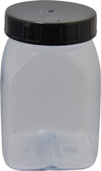 Dynalon Labware - 200 mL Wide-Mouth Bottle - PVC, Clear, 3.42" High x 1.69" Diam, 1.69" Cap - Makers Industrial Supply