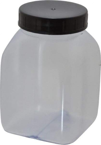 Dynalon Labware - 300 mL Wide-Mouth Bottle - PVC, Clear, 3.74" High x 1.65" Diam, 1.65" Cap - Makers Industrial Supply