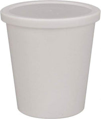 Dynalon Labware - 7.5 oz Disposable Container - PPCO, White, 2-3/4" High x 2-3/4" Diam, 3/4" Cap - Makers Industrial Supply