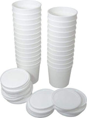 Dynalon Labware - 16 oz Disposable Container - PPCO, White, 3-5/8" High x 2-3/4" Diam, 3/4" Cap - Makers Industrial Supply