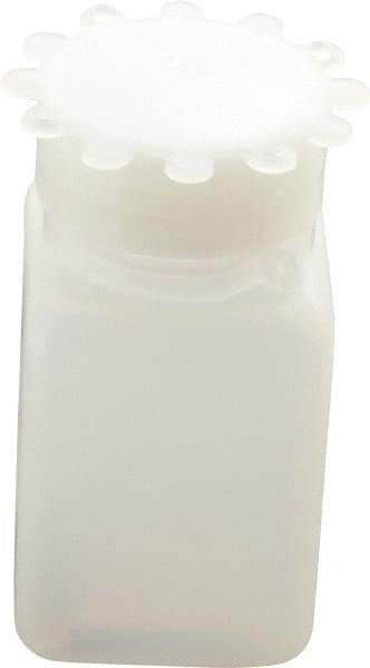 Dynalon Labware - 50 mL Wide-Mouth Bottle - Polyethylene, Translucent, 2.95" High x 1.34" Diam, 3/4" Cap - Makers Industrial Supply