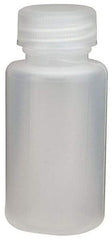 Dynalon Labware - 30 mL Narrow-Mouth Bottle - Polyethylene, Translucent, 2.6" High x 2.6" Diam, 3/4" Cap - Makers Industrial Supply