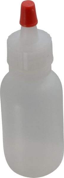 Dynalon Labware - 30 mL Dispensing Bottle - Polyethylene, Translucent, 3-3/4" High x 1-1/4" Diam, 3/4" Cap - Makers Industrial Supply