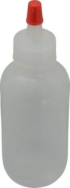 Dynalon Labware - 60 mL Dispensing Bottle - Polyethylene, Translucent, 4-1/4" High x 1-1/2" Diam, 3/4" Cap - Makers Industrial Supply