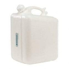 Bel-Art - 5 Gal Carboy - Polyethylene, White, 9.4" High x 11.9" Diam, 1" Cap - Makers Industrial Supply